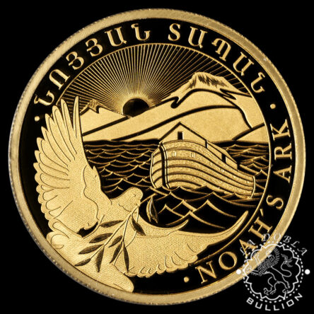 Moneda de Oro Arca de Noé 1 oz BU – Armenia – 2026