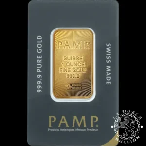 Lingote de Oro 1 oz - PAMP - Anverso Estuche