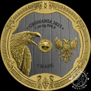 Moneda de Plata Valkyries Arnhild Valhalla 1 oz BU – Germania – 2025 - Anverso