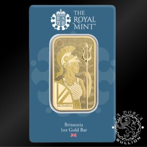 Lingote de Oro Britannia 1 oz - Royal Mint - Reverso - Nuevo