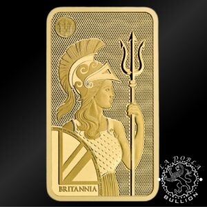 Lingote de Oro Britannia 20g - Royal Mint - Lingote Reverso - Nuevo