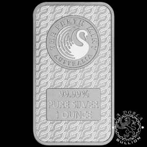Lingote de Plata Lunar Dragon 1oz BU - Australia - 2025 - Anverso