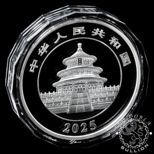 Moneda de Plata Panda 1 kg Proof - China - 2025 - Reverso