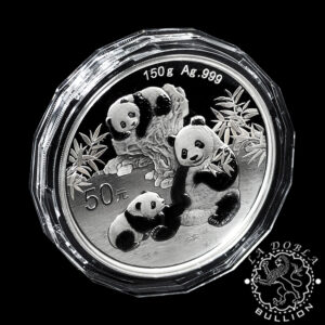 Moneda de Plata Panda 150 g Proof - China - 2025 - Anverso