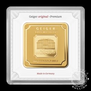 Lingote de Oro 100 g - GEIGER - Reverso