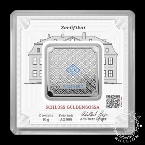 Lingote de Plata 1 oz - GEIGER - Anverso