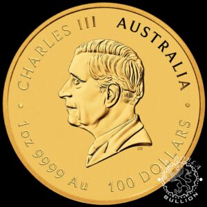 Moneda de Oro Pillar Dollar (Columnario) 1 oz Proof - Australia - 2025 - Anverso