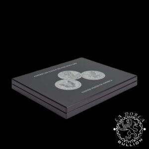 Leuchtturm - Estuche VOLTERRA UNO para American Silver Eagle de Plata - Cerrado