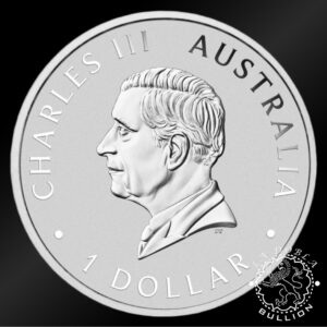 Moneda de Plata Australian Silver Swan 1oz BU - Australia - 2025 - Anverso