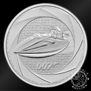 Moneda de Plata Bond of the 90's 1 Oz BU - Reino Unido - 2025 - Reverso