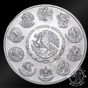 Moneda de Plata Libertad 1 oz BU - México - 2010 - Anverso