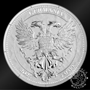 Moneda de Plata Mythical Forest Yggdrasil - 1 oz BU - 2025 - Anverso