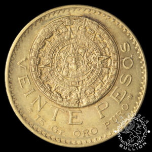 Moneda de Oro 20 Pesos - México - Año Aleatorio