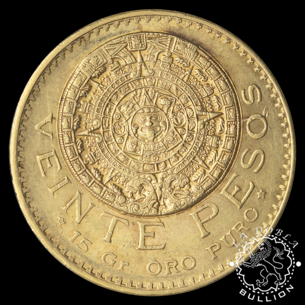 Moneda de Oro 20 Pesos - México - Año Aleatorio