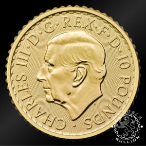 Moneda de Oro Britannia 1 10 oz - Reino Unido - 2026 - Anverso