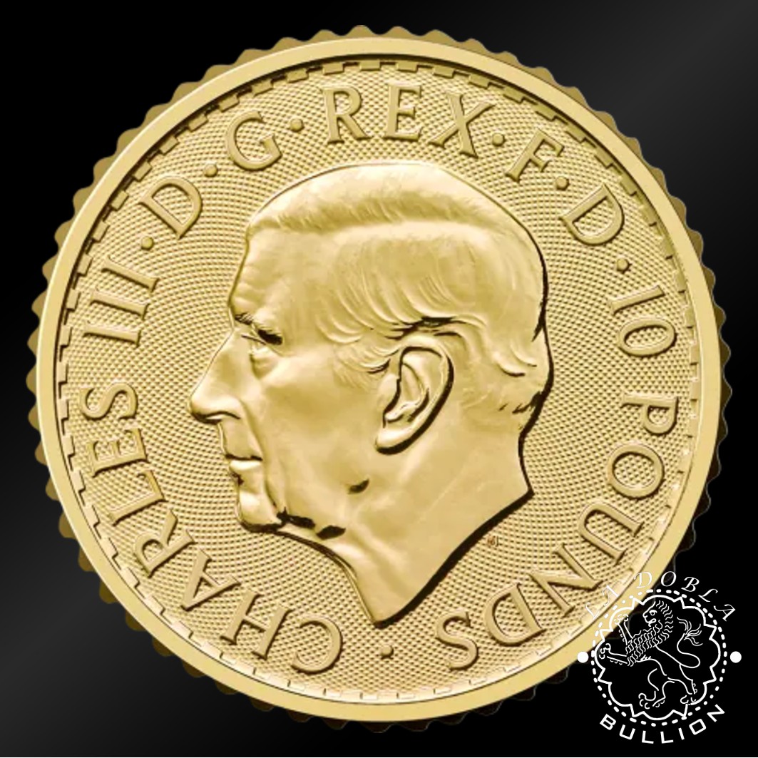 Moneda de Oro Britannia 1 10 oz - Reino Unido - 2026 - Anverso