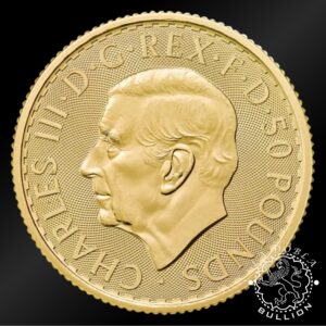 Moneda de Oro Britannia 1 2 oz - Reino Unido - 2026 - Anverso