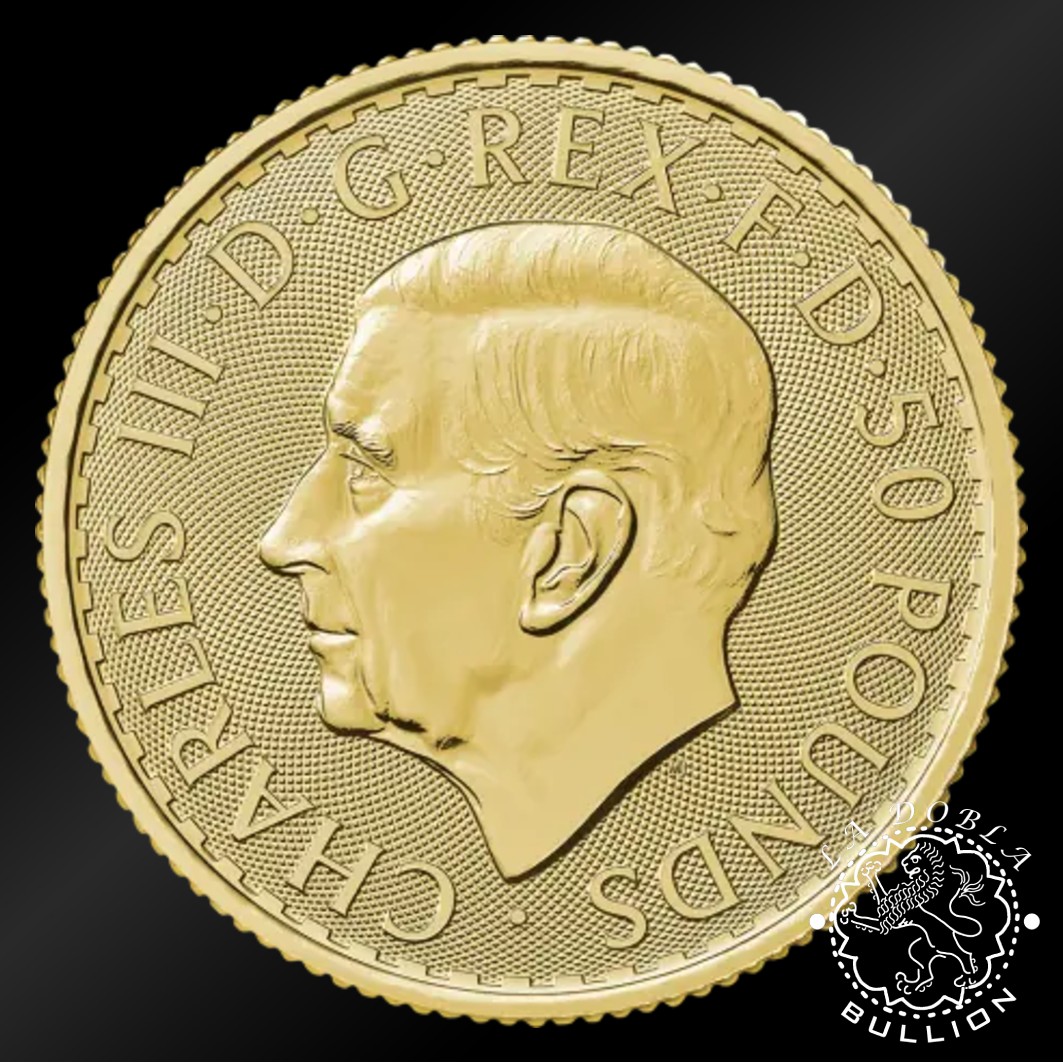 Moneda de Oro Britannia 1 4 oz - Reino Unido - 2026 - Anverso