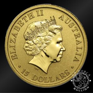 Moneda de Oro Canguro Nugget 1 10 oz BU - Australia - EMISIÓN PASADA - Anverso