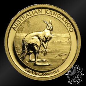 Moneda de Oro Canguro Nugget 1 10 oz BU - Australia - EMISIÓN PASADA - Reverso