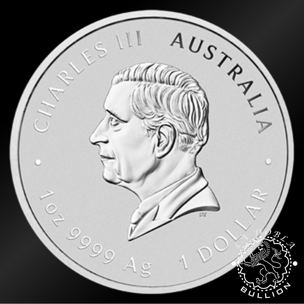 Moneda de Plata Serie Lunar III Caballo 1 oz BU - Australia - 2026 - Anverso