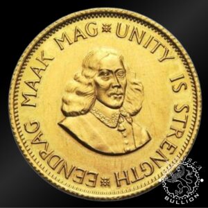 Moneda de Oro 2 Rand - Mejor Oferta - Sudáfrica - Año Aleatorio - Reverso