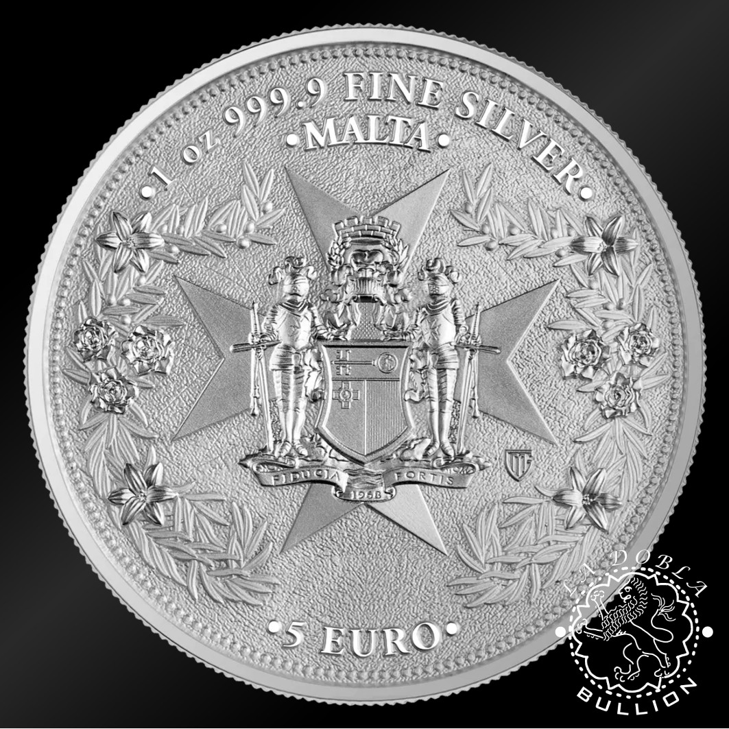 Moneda de Plata Golden Eagle 1 oz BU - Malta - 2025 - Anverso