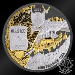 Moneda de Plata Sherwood Robin of the Hood 1 oz BU Multimetal - Camerún - 2024 - Anverso