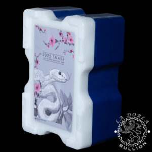 Monster Box Oficial de la Perth Mint para Tubos de Lingote-Moneda Rectangular de Plata 1 Oz