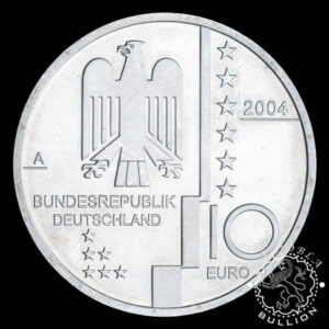 2002 - 2010 - 10 Euros de Plata - ALEMANIA
