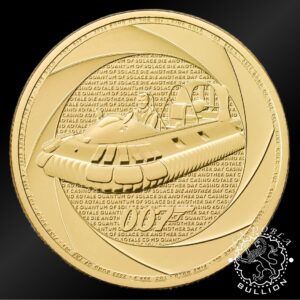 Moneda de Oro Bond of the 2000's 1 Oz BU - Reino Unido - 2025 - Reverso
