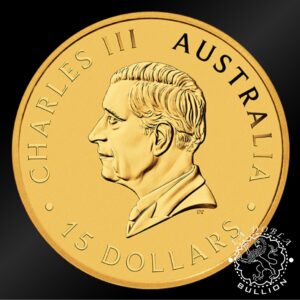 Moneda de Oro Canguro 1 10 oz BU - Australia - 2026 - Anverso