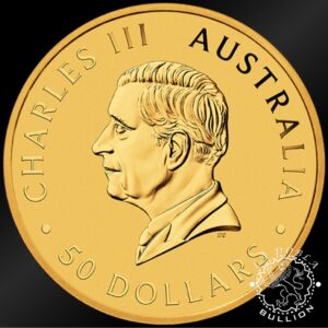 Moneda de Oro Canguro 1 2 oz BU - Australia - 2026 - Anverso
