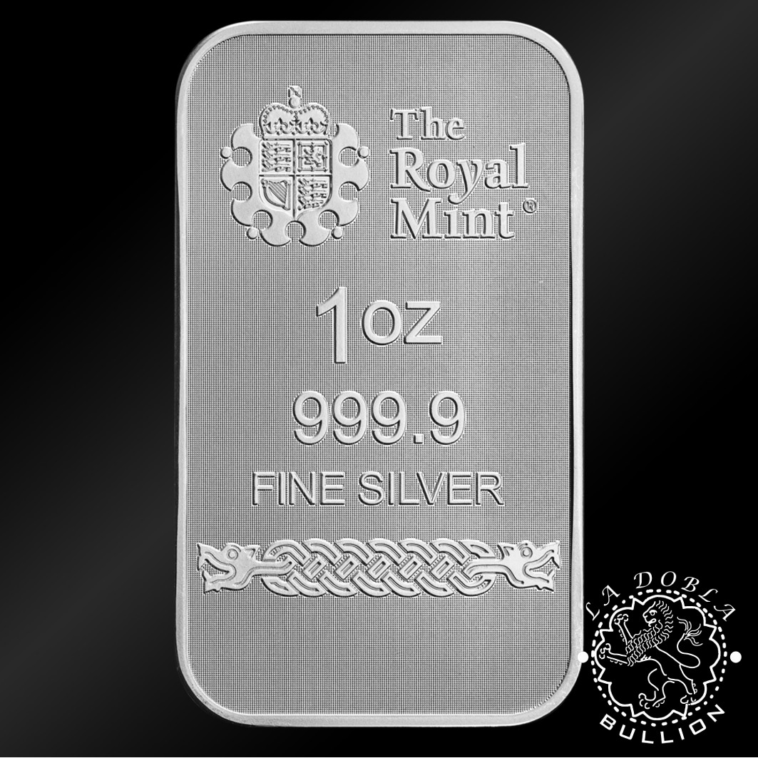 Lingote de Plata Norse Gods Loki 1 oz - Royal Mint & Germania Mint - Reverso