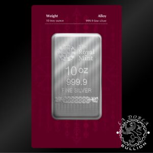 Lingote de Plata Norse Gods Loki 10 oz - Royal Mint & Germania Mint - Blister Anverso