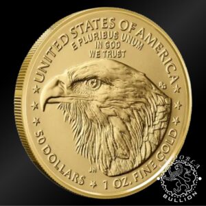 Moneda de Oro American Eagle 1 oz BU - EE.UU. - 2026 - Anverso