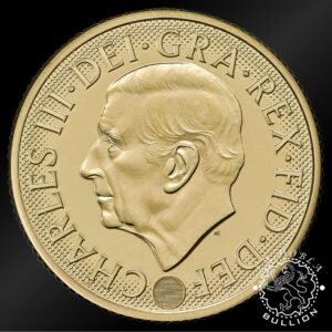 Moneda de Oro Soberano Carlos III – Reino Unido – 2026 - Anverso 2