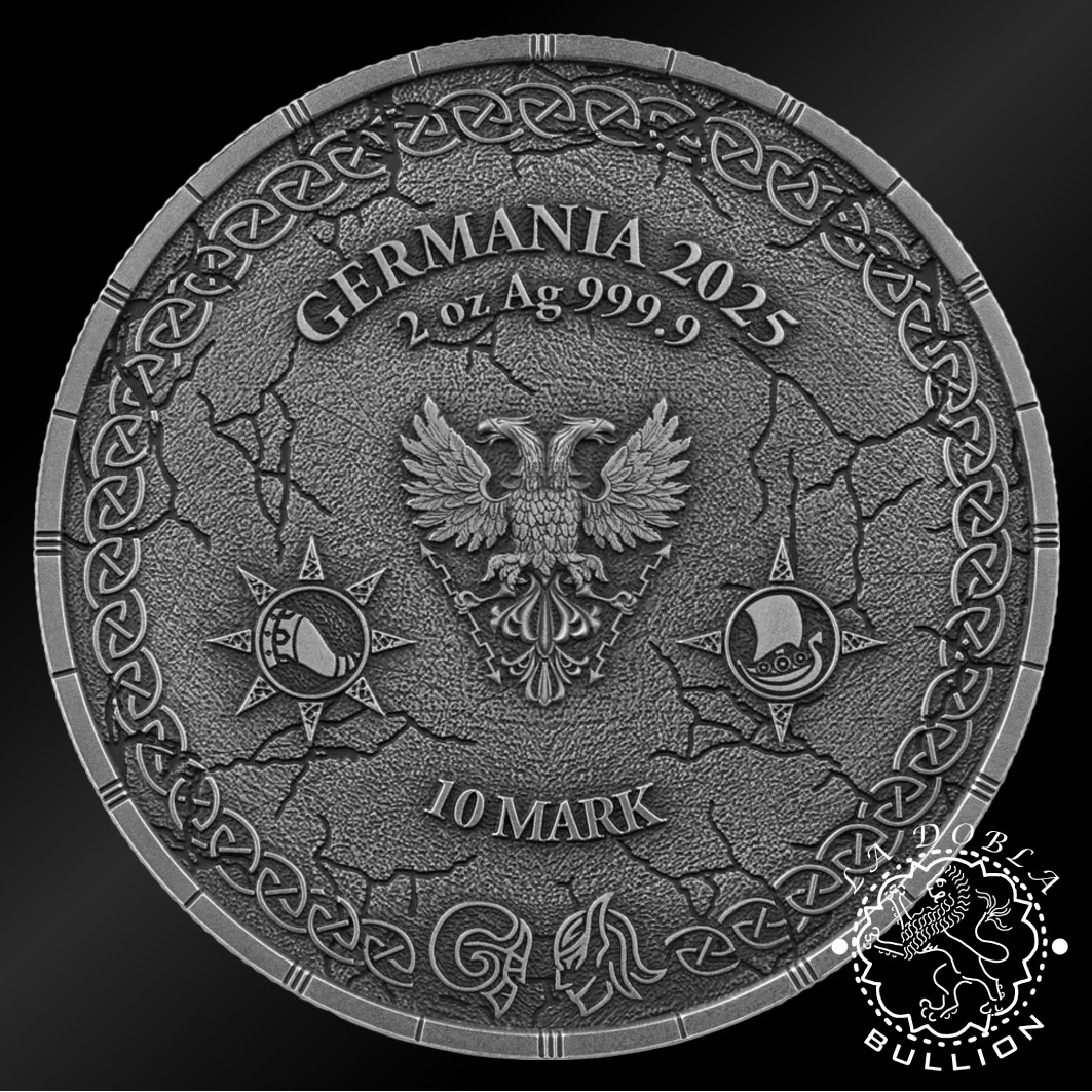 Moneda de Plata Ragnarok Loki & Heimdall 2 oz BU UHR - Germania - 2025 - Anverso