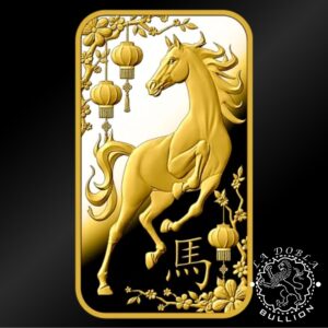 Lingote de Oro Caballo 10 g - ARGOR-HERAEUS - Lingote