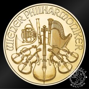 Moneda de Oro Filarmónica 1 10 oz BU - Austria - 2026 - Anverso