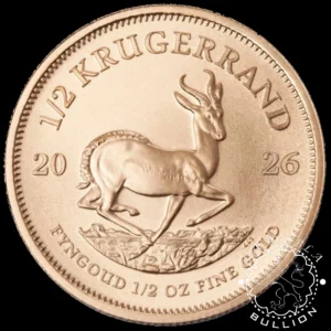 Moneda de Oro Krugerrand 1/2 oz BU - Sudáfrica - 2026