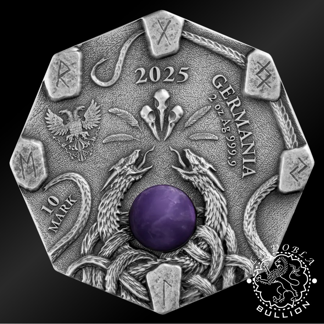 Moneda de Plata Witchcraft Herbalist 2 oz BU UHR - Germania - 2025 - Anverso
