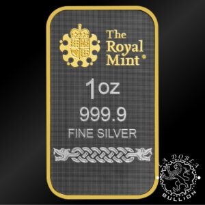 Lingote de Plata Norse Gods Special Edition Odín 1 oz - Royal Mint & Germania Mint - Anverso