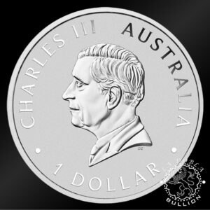 Moneda de Plata Kookaburra 1 oz BU - Australia - 2026 - Anverso