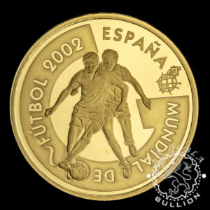 Estuche 3 Piezas - Moneda de Oro 200 EURO + 2 Monedas de Plata - España - 2002 - Recomprada