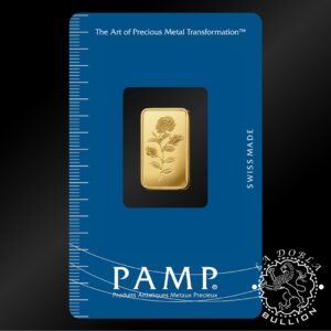 Lingote de Oro 5 g Rosa - PAMP Rose - Reverso