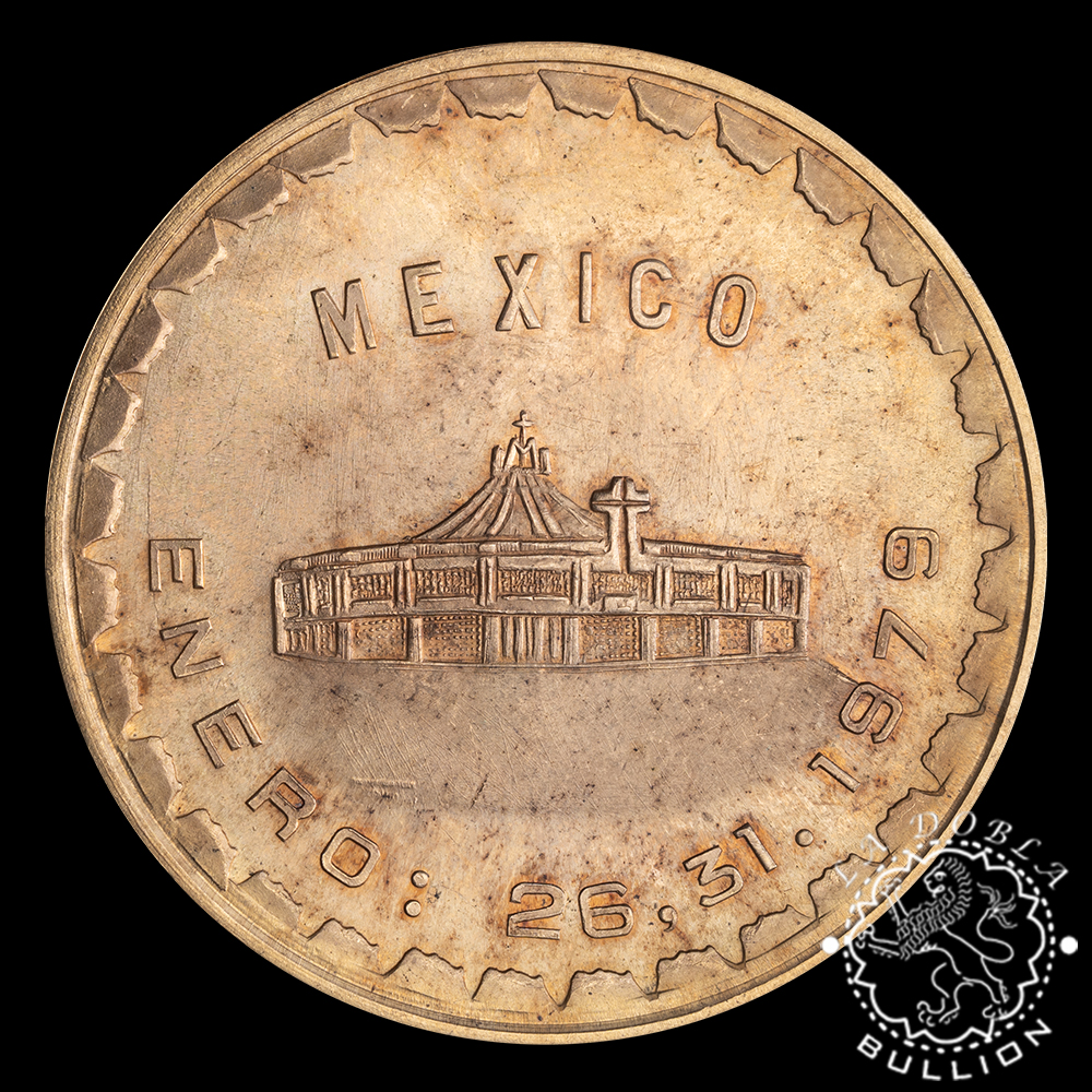 Medalla de Oro Visita Juan Pablo II a México - 1 oz - México - 1979 - Recomprada - Imagen 2