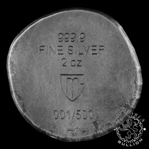 Redondo de Plata Bearlin 2 oz SC - 2026 - Germania Mint - Anverso