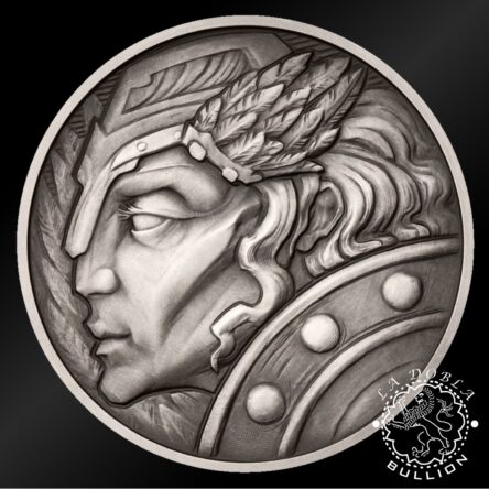 Moneda de Plata Figuras Mitológicas: Valquiria 1 oz BU – Niue – 2025