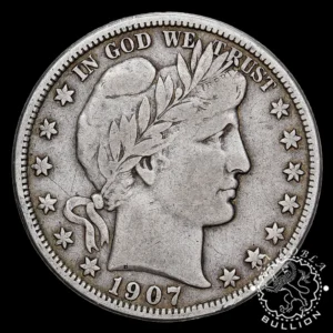 1892 - 1915 - 1/2 Dólar - Barber Half Dollar - ESTADOS UNIDOS